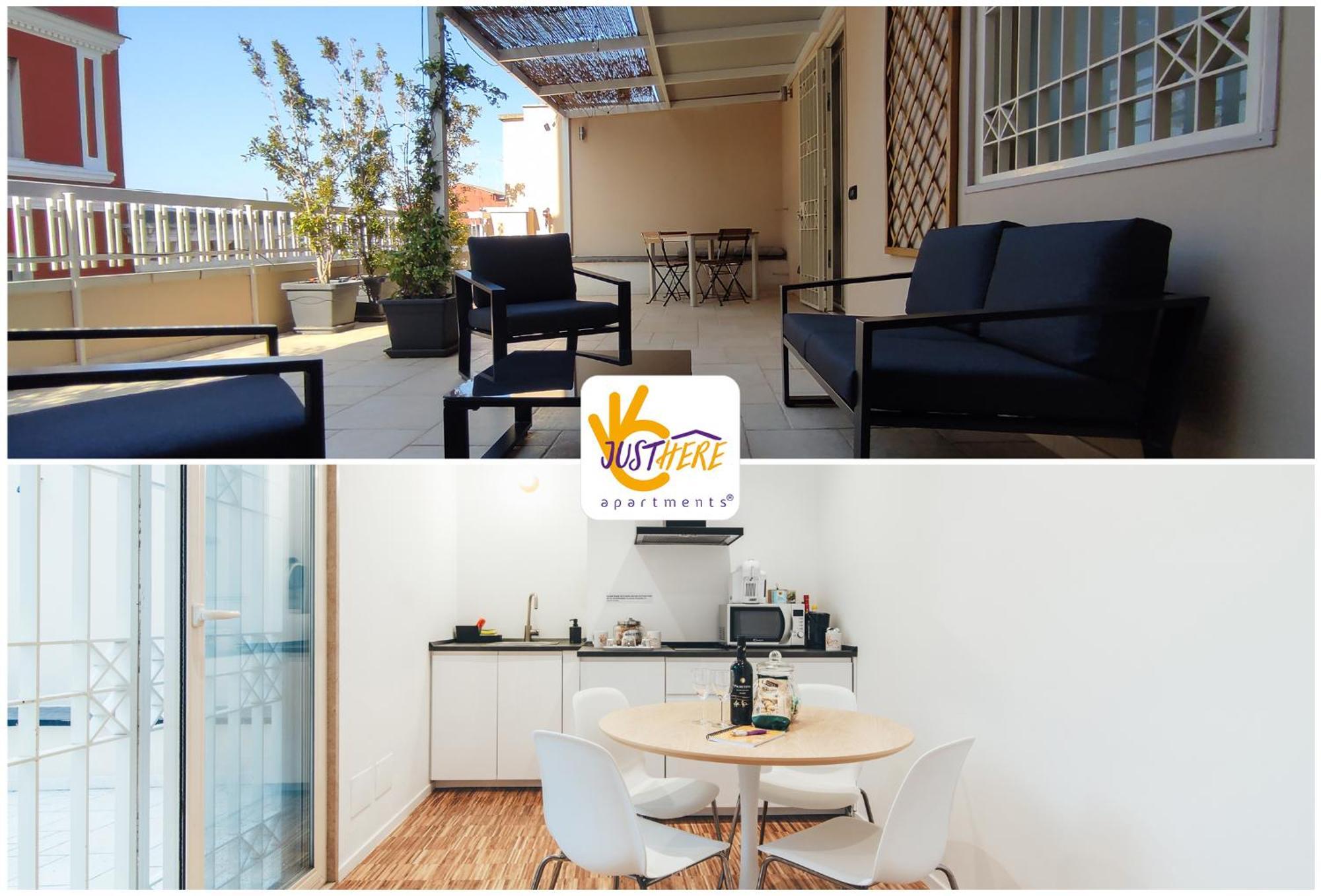 Just Here Apartments - La Terrazza Bari Exteriér fotografie